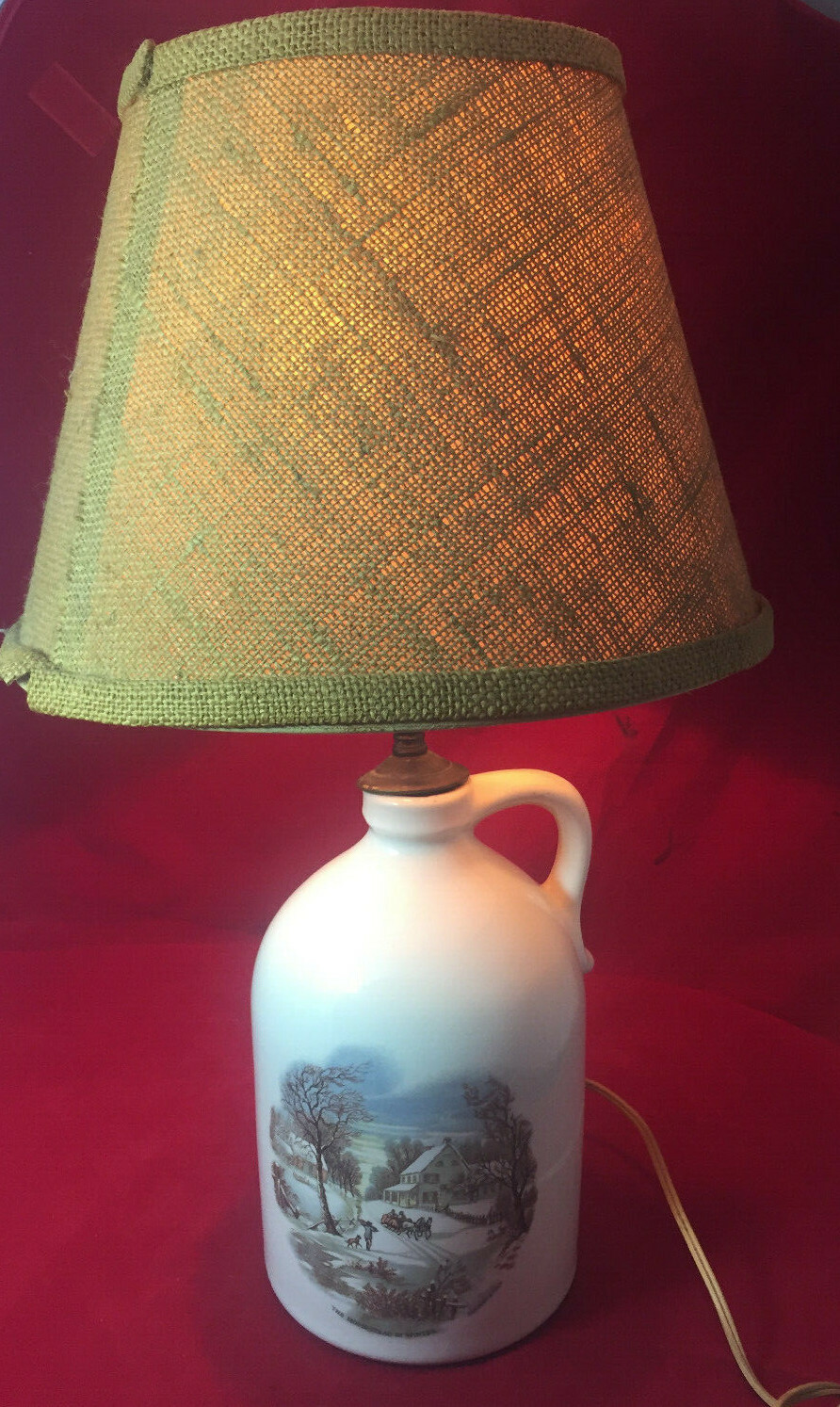 ceramic jug table lamp